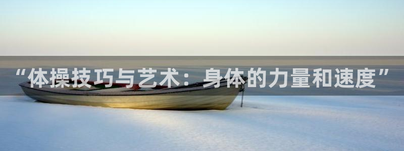 oety欧亿体育官网下载平台注册：“体操技巧与艺术：