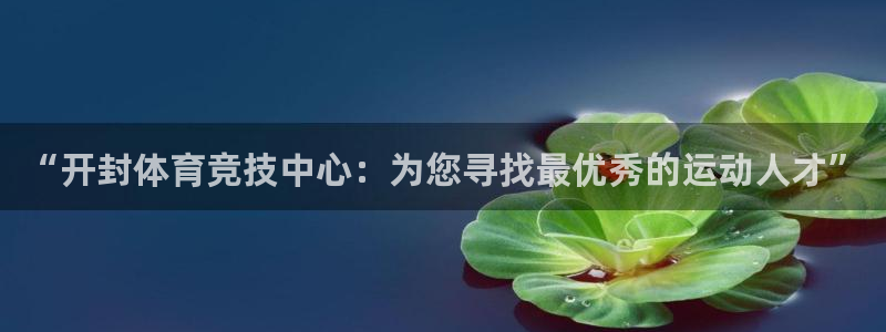 oety欧亿体育官网下载软件：“开封体育竞技中心：为您寻找最